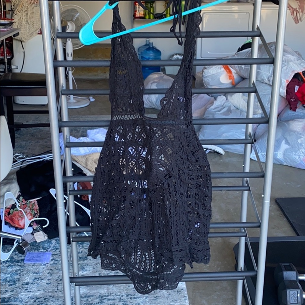 Black dress/ coverup
